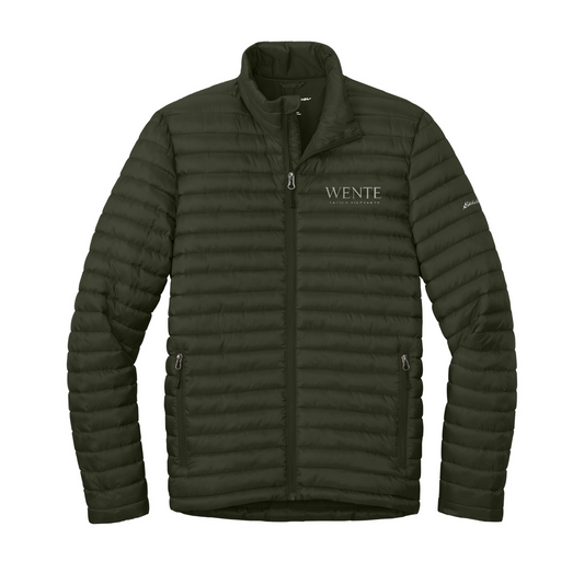 Eddie Bauer Packable Quilted Full-Zip — Olive Green